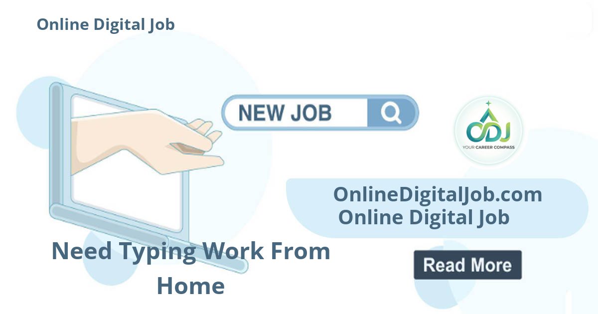 Need Typing Work From Home - If you need typing work from home, explore verified typing projects including captcha, form filling and data entry.