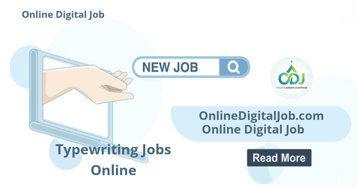 Typewriting Jobs Online - Get online typewriting jobs including document typing, manuscript typing and offline-to-online text conversion work.