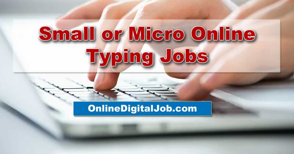 Online Typing Jobs for You to Boost your Earning In your Free Time